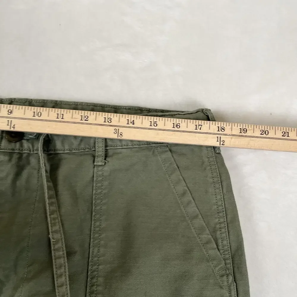 Levi's Chino Pants Mens 36x32 Green Regular Fit Tapered Drawstring Waist Casual